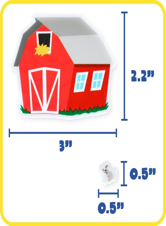 Ready 2 Learn Foam Stickers | Farm | Pack of 180 | Self-Adhesive Animal Stickers for Kids | Perfect for Crafts and Party Favors - Image 4